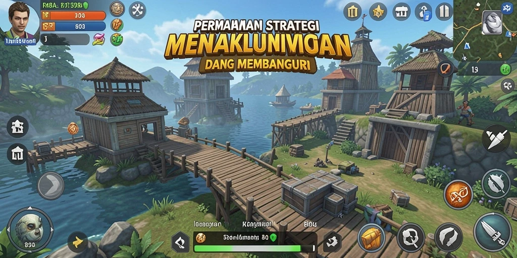 Tampilan gameplay strategis di 898A yang mendebarkan.