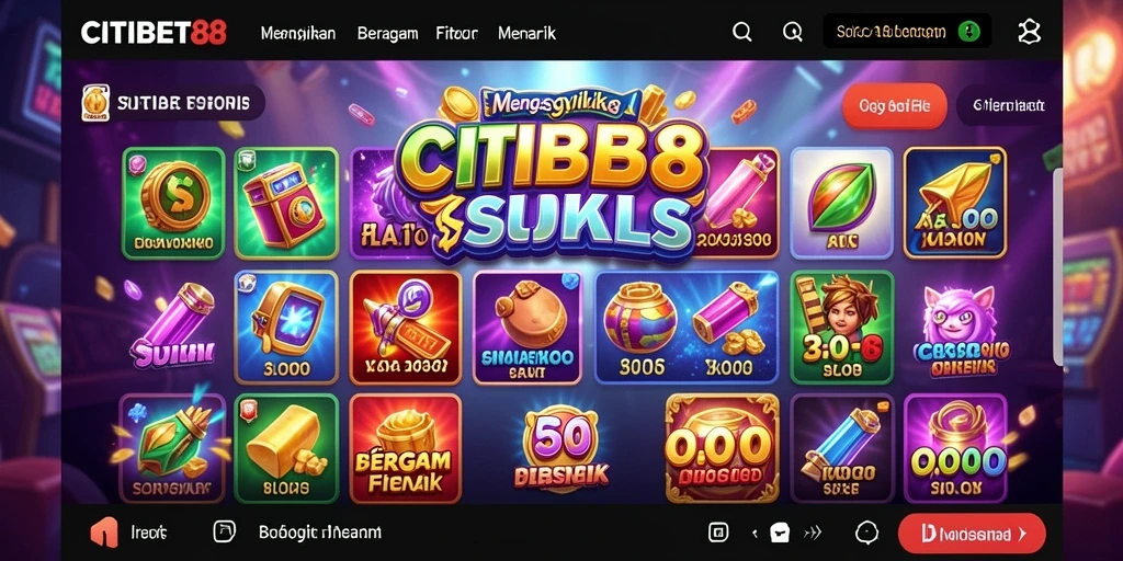 Tampilan gameplay CITIBET88 dengan fitur slot yang menyenangkan.