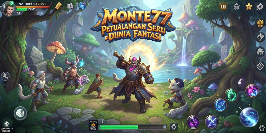 Gameplay seru di dunia petualangan MONTE77 dengan grafis menawan.