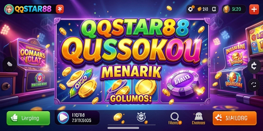 Screenshot gameplay Slot yang penuh kegembiraan di QQSTAR88.