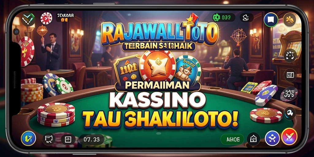 Screenshot gameplay RAJAWALITOTO yang menampilkan antarmuka permainan kasino.